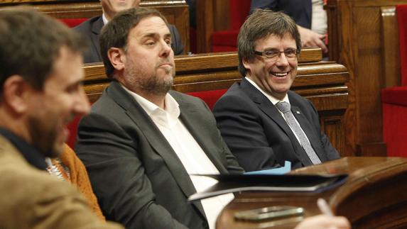 Oriol Junqueras invitará a Saénz de Santamaría a reunirse en Barcelona