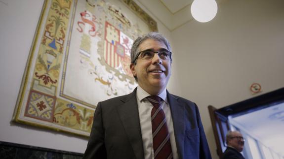 Homs tiene «previsto» qué hará si el Tribunal Supremo le inhabilita