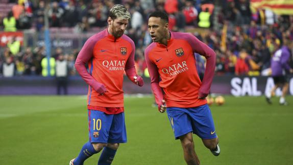 Neymar: «El Balón de Oro lo merece Messi»