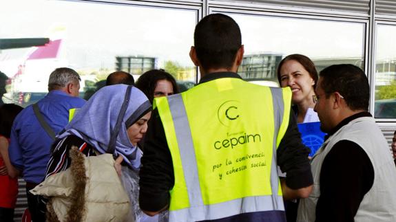 Con la última llegada de refugiados, ya son 898 los acogidos por España