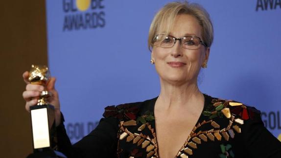 Meryl Streep triunfa con un discurso combativo y antiTrump