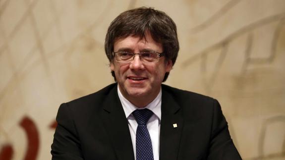 Puigdemont: «No desfalleceremos en el tránsito hacia la preindependencia»