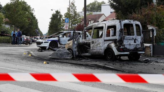 Once detenidos en Francia por un ataque a policías con cócteles molotov