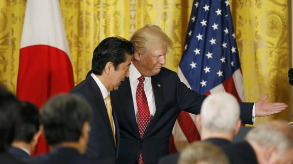 Trump promete que su alianza de defensa con Japón será «impenetrable»