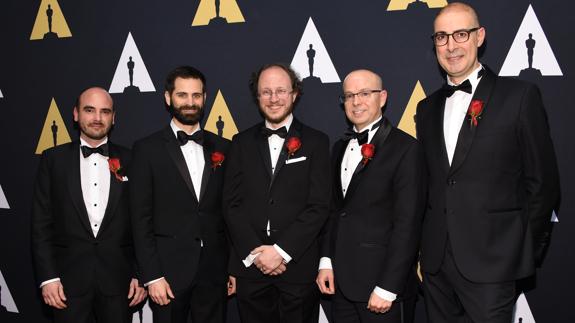 El español Marcos Fajardo, tras recibir el Oscar técnico: «Nunca tiré la toalla»