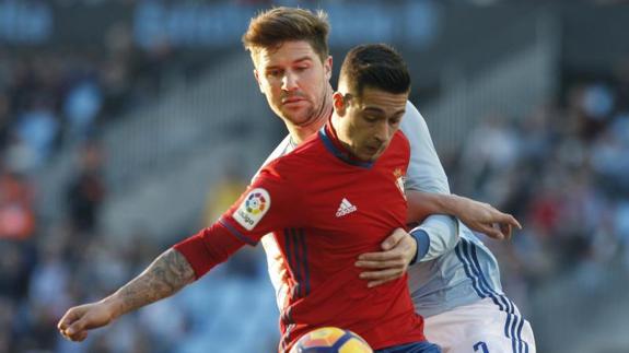 El Celta se recupera y hunde a Osasuna