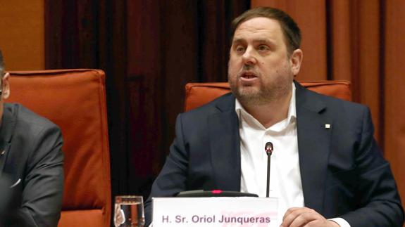 Junqueras avisa de que el referéndum «no es canjeable»