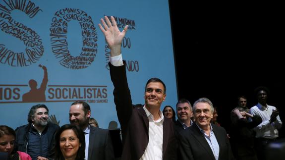 Sánchez aboga por un PSOE cercano a Podemos para un «Estado plurinacional»