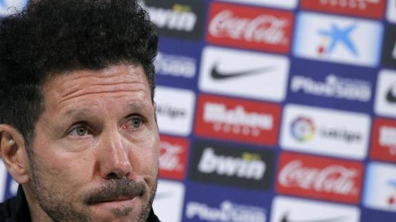 Simeone: «Saúl puede ser uno de los mejores centrocampistas del mundo»