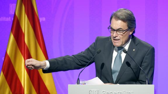 Artur Mas: «España tiene una democracia de feria, la ley no es igual para todos»