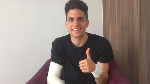 Bartra estará al menos un mes de baja