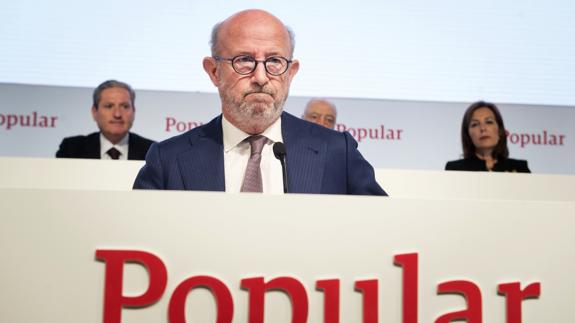 El Popular cierra su semana negra con pérdidas de 800 millones en Bolsa