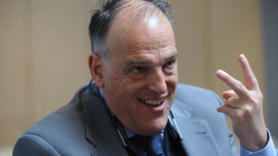 Tebas: «Todos los fines de semana hay partidos amañados en Tercera y Segunda B»