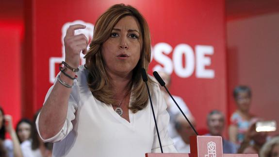 Susana Díaz retrasa la presentación del documento político de su candidatura