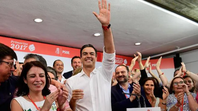 Pedro Sánchez regresa al mando del PSOE