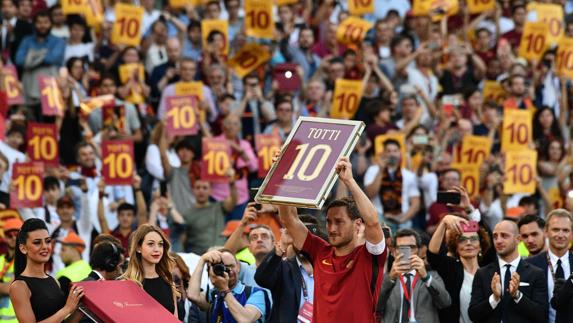 ¡Arrivederci, Totti!