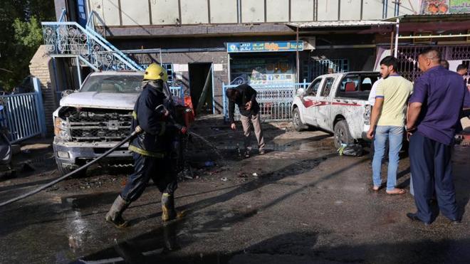 Al menos 30 muertos después de dos atentados suicidas en el centro de Irak