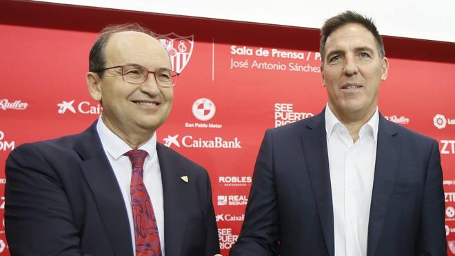 Berizzo: «Mi reto es que el Sevilla siga ganando»