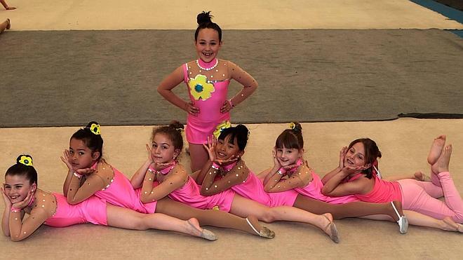 Cartes, una afición imparable por la gimnasia rítmica