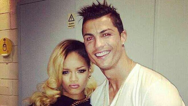 Cristiano se convierte en el &quot;bebé&quot; de Rihanna