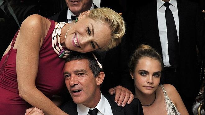 Antonio Banderas y Sharon Stone, algo más que amigos