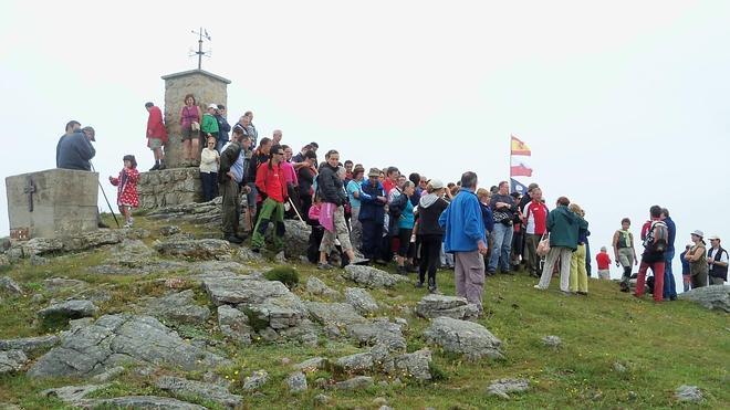 El pico de La Garita, punto de encuentro para montañeros este fin de semana