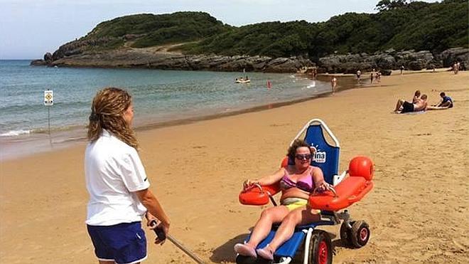 La Playa de la Arena en Isla, candidata a ser la más accesible en un concurso nacional