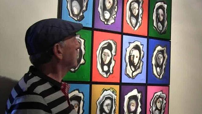 Chocolate y pintura al más puro estilo Orallo