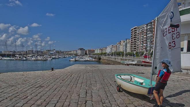 Pocos barcos en Santander