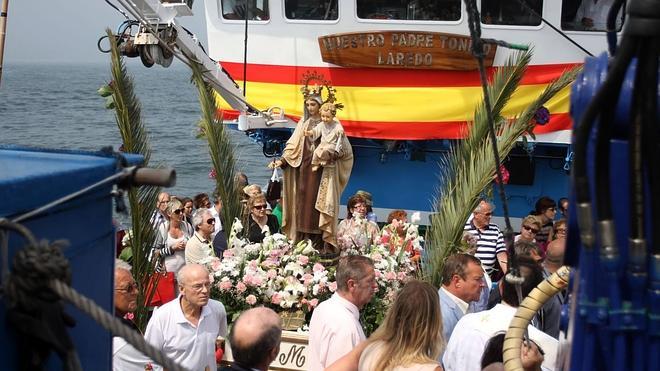 Misa por la patrona de las gentes de la mar