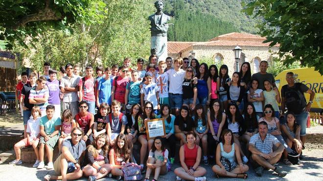 Intercambio cultural entre jóvenes murcianos y lebaniegos