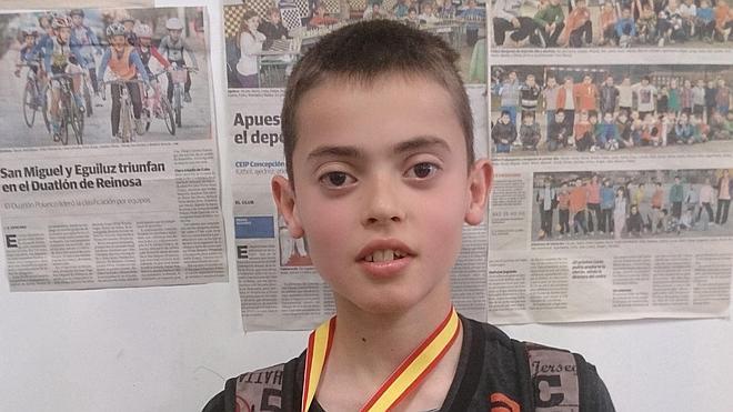 El lebaniego Jano Arias, medalla de bronce en el Campeonato de Europa de Biatlón