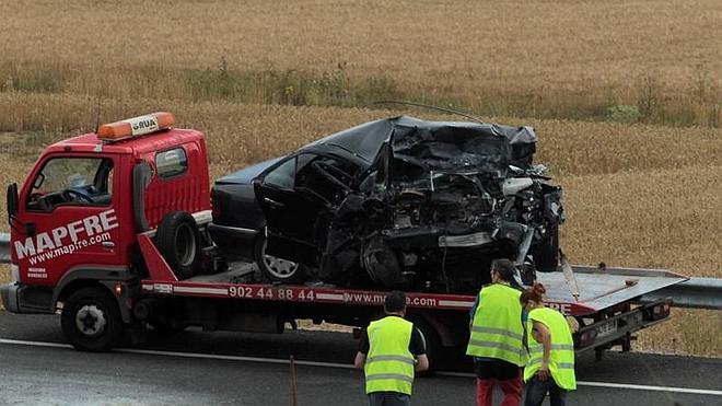 El herido grave en el accidente de Aguilar de Campoo sigue en estado crítico