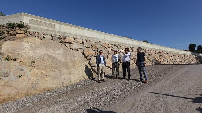 Avanzan las obras de mejora de viales en Campoo de Enmedio