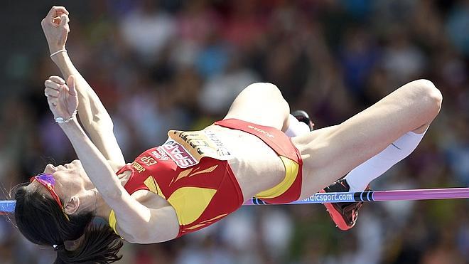 Ruth Beitia vuelve a la competición este jueves en Estocolmo