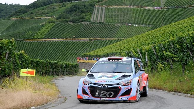 Sordo marcha tercero en el Rally de Alemania