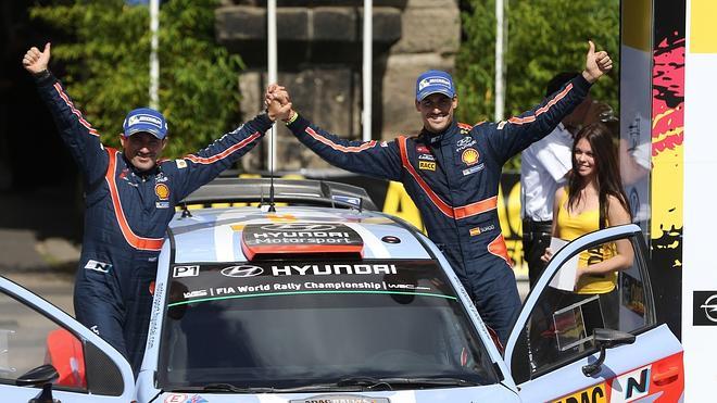 Sordo, segundo en Alemania por detrás de su compañero Neuville