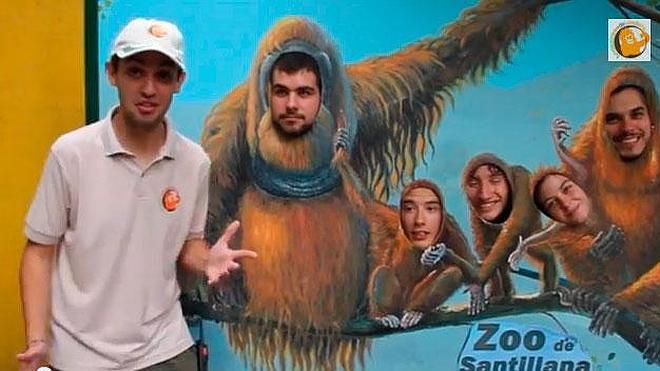 El Zoo de Santillana se 'moja' por la ELA