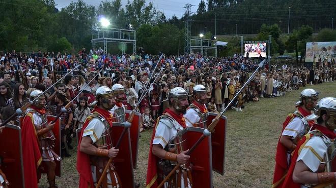 Los Corrales de Buelna ya es un campo de batalla