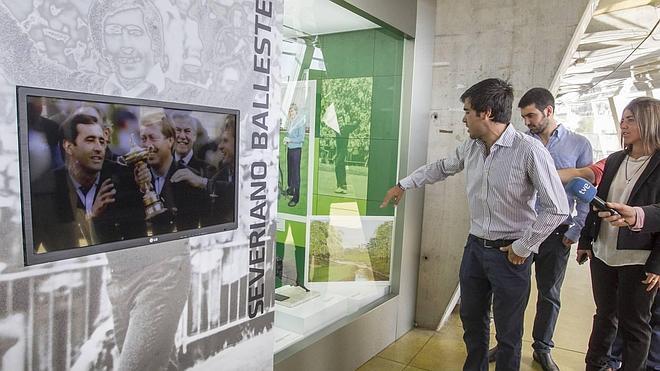 Severiano Ballesteros ya ocupa un lugar de honor en el Museo del Deporte