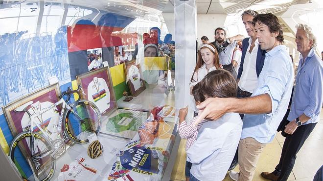 Óscar Freire ya tiene su espacio en el Museo del Deporte