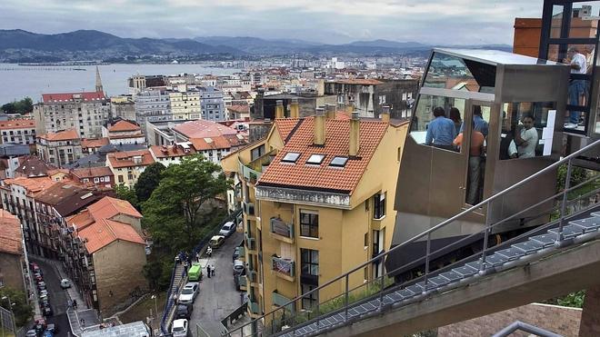 Views through the cable car