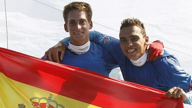 Los españoles Jordi Xammar y Joan Herp, ganan la Medal y son séptimos en 470