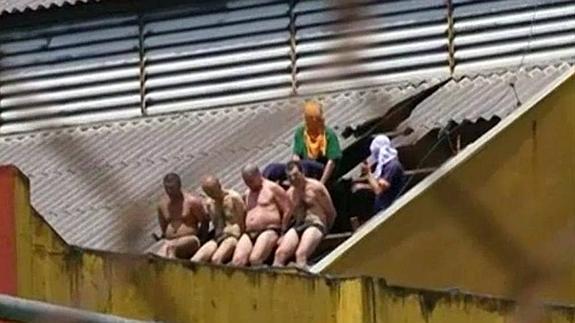 Espectacular motín en una cárcel de Brasil