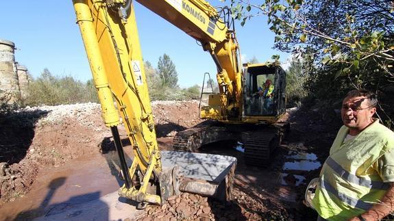 La confederación mejora el cauce del río Hijar desde Matamorosa hasta el Ebro