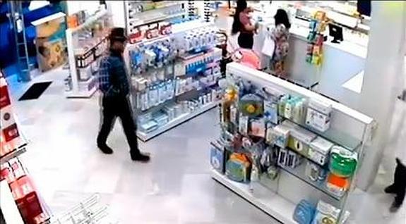 Un atracador con complejo de hombre invisible