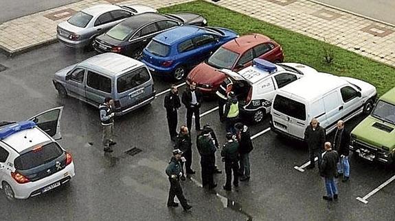 La Policía interviene al asaltante herido parte del botín del atraco al blindado