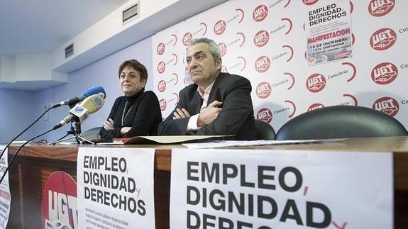 UGT y CCOO convocan una manifestación en Santander por el empleo, la dignidad y los derechos