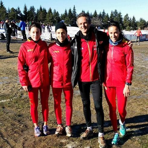 Fuentes-Pila y González, subcampeonas de Europa de cross con España