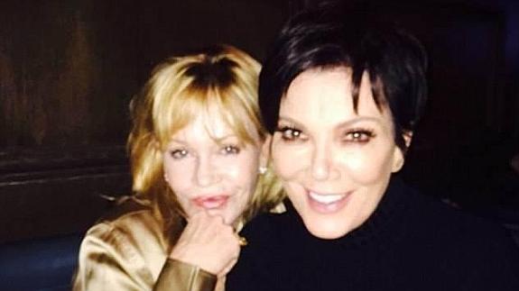 Melanie Griffith, muy amiga de las Kardashian